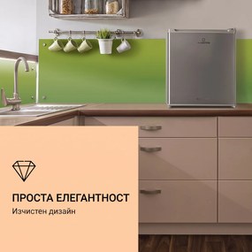 Klarstein Garfield Eco E,  фризер, 4 звезди, 33 л, компактен, сребърен