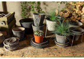 Комплект от 3 сиви теракотени саксии - Esschert Design