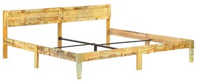 288439 vidaXL Рамка за легло, регенерирано дърво масив, 200x200 cм