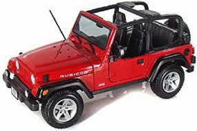 Maisto - SP EDITION Кола Jeep Wrangler Rubicon 1:18 31663 RD Червена