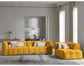 Диван от жълто кадифе , 280 см Vesta - Windsor &amp; Co Sofas