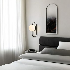 Аплик APP1755-1W BLACK WHITE