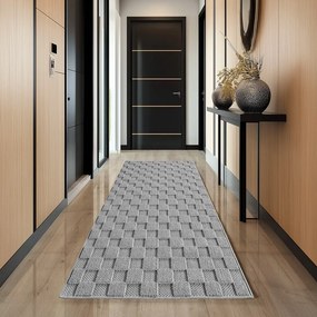 Сив килим 80x150 cm Helix 2203 – Ayyildiz Carpets