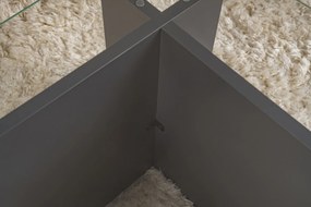 Кафе маса Vetrino, цвят Антрацит
