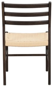 Трапезни столове в комплект от 2 бр. естествени/тъмнокафяви Harlan – Rowico