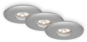 Briloner 7240-039 -К-кт 3x LED Лампа за вграждане в баня LED/1,8W/230V IP44