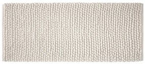 Бял килим за баня 50x120 cm Aspen Bobble – Bianca