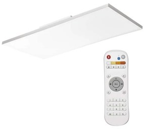 LED Димируем плафон LED/24W/230V + д.у. правоъгълник 2700K-6000K