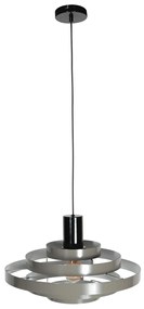 Retro hanglamp groen rond - Halo Cirque