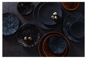 Кафяв керамичен поднос , ⌀ 28 cm Roda - Costa Nova