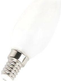 Комплект от 5 LED крушки свещ E14 B35 2W 180lm 2350K