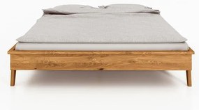 Дъбово двойно легло 200x200 cm Retro - The Beds