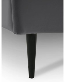 Сиво детско легло 120x200 cm Mercury – Scandic