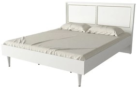 Бяло двойно легло 160x200 cm Ravenna - Kalune Design