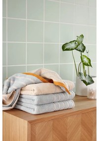 Синя и оранжева памучна кърпа Dora, 50 x 100 cm - Hübsch