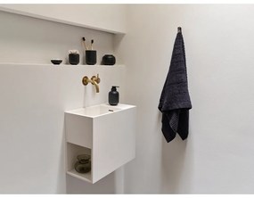 Черна бетонна четка за тоалетна Sensu – Zone