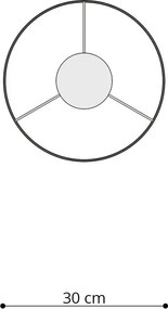 Бяло детско осветително тяло Puss – Sollux