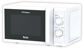 Микровълнова Фурна с Грил TM Electron Бял 700 W 20 L