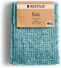 Тюркоазен килим за баня 50x70 cm Bati – Restilo