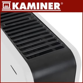Електрически конвектор Kaminer Ziflo 2300W — С WiFi управление, таймер и дистанционно, бял