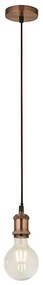 Searchlight 7461CU - Подвесен полилей на кабел 1xE27/60W/230V меден