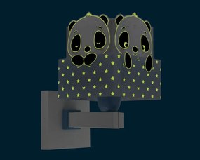 Стенна апличка Ango Panda-Blue