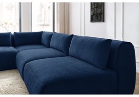 Тъмносин ъглов диван (променлив) Jeanne - Bobochic Paris