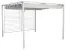 Пергола DKD Home Decor Бял 296 x 296 x 225 cm Стомана