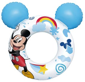 Inflatable Pool Float Bestway Mickey Mouse 74 x 76 cm Син Бял