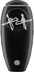 Ръчен миксер SMEG 50's Style HMF01BLEU, 250W, 9 скорости, Турбо, Скрит LED дисплей, Таймер, Аксесоари, Черен