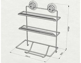 Поставка за кухненска ролка TEKNO TEL DM-032 , фолио , хартия за печене