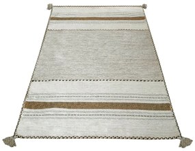 Бежов памучен килим , 70 x 140 cm Antique Kilim - Webtappeti