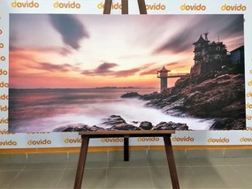 Картина на платно – Прекрасен пейзаж край морето
