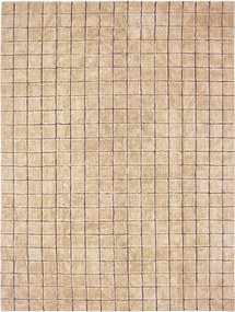 Ръчно изработен вълнен килим в кехлибарен цвят 170x240 cm Mosaic Amber – Lorena Canals