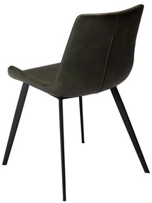 Зелен стол за хранене от изкуствена кожа DAN-FORM Дания Hype - DAN-FORM Denmark