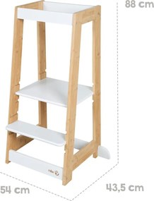 Бяла бамбукова учебна кула – Roba