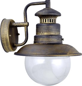 Градински аплик LIMASSOL, ант. месинг, 1xE27