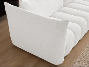 Бял диван от прежда с примки от букле 234 cm Azra – Bobochic Paris