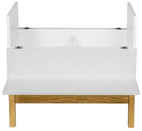 Шкаф за вино в бял/естествен цвят 75x70 cm Grande - Woodman