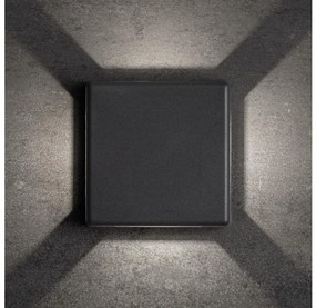 Kanlux 39181 - LED външна стенна лампа REFAZI LED/6W/230V IP54 антрацит