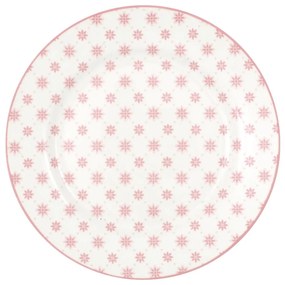 Розова порцеланова десертна чиния Laurie, ø 20,5 cm - Green Gate