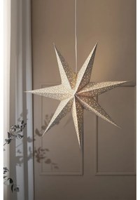 Бяла висяща коледна светлинна украса Baroque – Markslöjd