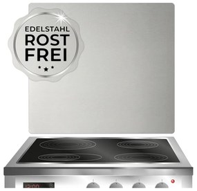 Капак от неръждаема стомана Сребърен, 50 x 56 cm - Maximex