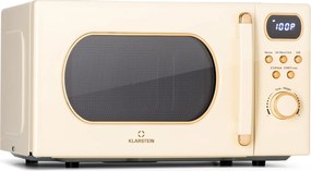 Klarstein Julieta, микровълнова фурна с грил, 20 л, 700 / 800 W, Ø25,5 см, 8 програми