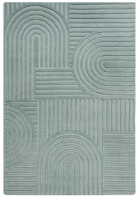 Тюркоазен вълнен килим , 120 x 170 cm Zen Garden - Flair Rugs