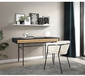 Писалище на черни райета, 130 x 60 cm - Woodman