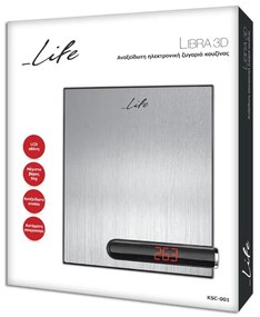 Кухненска везна Life Libra 3D дигитален inox