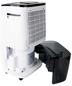 Влагоабсорбатор Finlux FDH-20E, 20л/24ч, 390W, 150 м3/ч, 3 л, 2 скорости, Карбонов и прахов филтър, Бял/черен