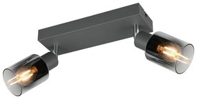 Антрацитен прожектор ø 7 cm Cadiz – Trio