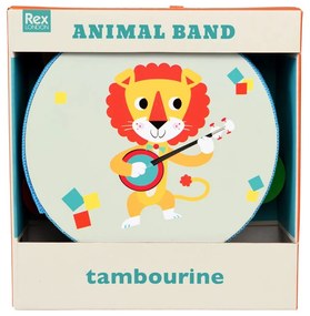 Музикална играчка Tambourine Animal Band – Rex London